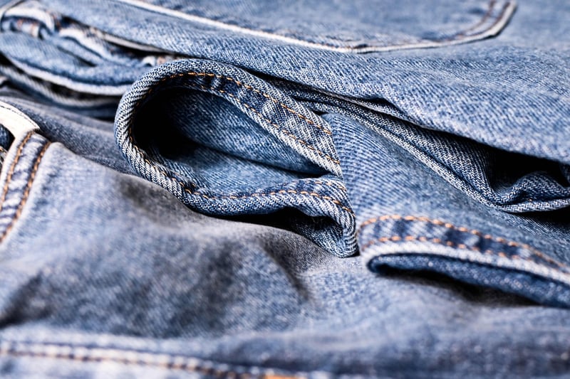 Patchwork Denim Jeans